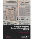 DONDE VAS SOLA Y MUJER LA POESIA DE MARIA JOSEFA ZAPATA (1822-1878)