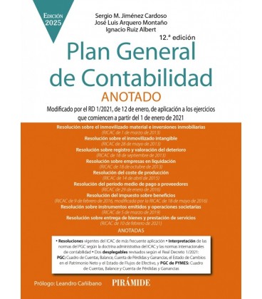 PLAN GENERAL DE CONTABILIDAD ANOTADO