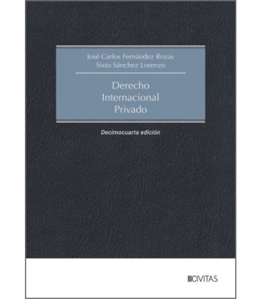 DERECHO INTERNACIONAL PRIVADO (14.ª EDICION)