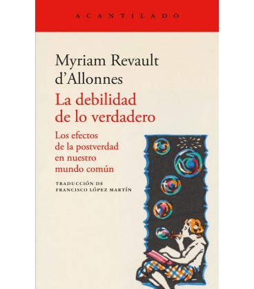 DEBILIDAD DE LO VERDADERO