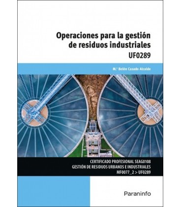 OPERACIONES PARA LA GESTION DE RESIDUOS INDUSTRIALES