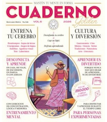 CUADERNO GOLDEN BALCKIE BOOKS - VOL. 6-2026