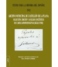 TEXTOS PARA LA HISTORIA DEL ESPANOL XVII