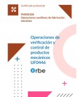 OPERACIONES DE VERIFICACION Y CONTROL DE PRODUCTOS MECANICOS. FMEE0108