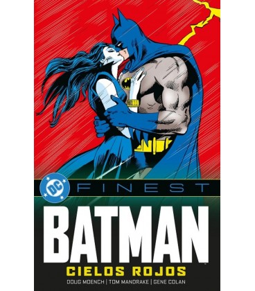 DC FINEST BATMAN CIELOS ROJOS