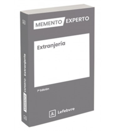 MEMENTO EXPERTO EXTRANJERIA (7ª EDICION)