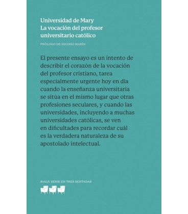 LA VOCACION DEL PROFESOR UNIVERSITARIO CATOLICO