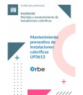 MANTENIMIENTO PREVENTIVO DE INSTALACIONES CALORIFICAS. IMAR0408
