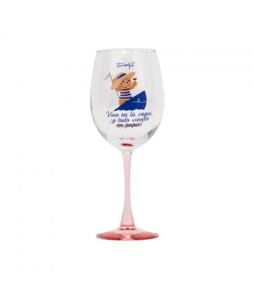 COPA DE VINO - VINO EN LA COPA ¡Y TODO VIENTO EN POPA!