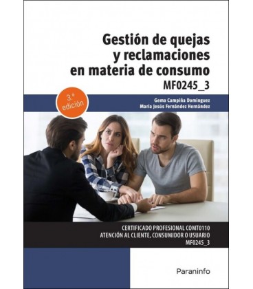 GESTION DE QUEJAS Y RECLAMACIONES EN MATERIA DE CONSUMO