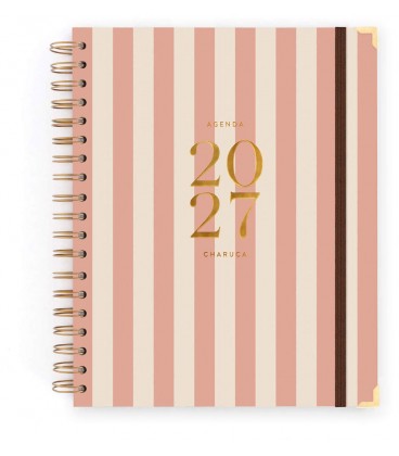 AGENDA CHARUCA SEMANAL 2027. PANAMERA. GRANDE.