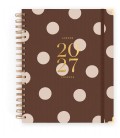 AGENDA CHARUCA SEMANAL 2027. CHOCOLATE LOVE. GRANDE.
