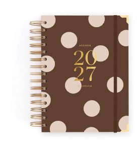 AGENDA CHARUCA DIARIA 2027. CHOCOLATE LOVE. MEDIANA.