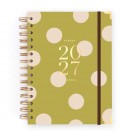 AGENDA CHARUCA SEMANAL 2027. PISTACHO DREAM. MEDIANA.