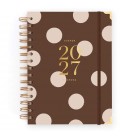 AGENDA CHARUCA SEMANAL 2027. CHOCOLATE LOVE. MEDIANA.