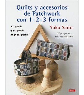 QUILTS Y ACCESORIOS DE PATCHWORK CON 1-2-3 FORMAS