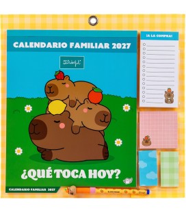 CALENDARIO PARED MAGNETICO FAMILIAR 2027 QUE TOCA HOY