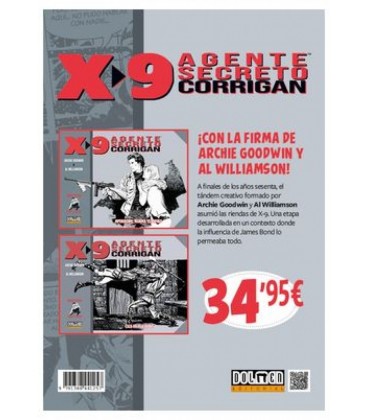 PACK 01 AGENTE SECRETO X-9
