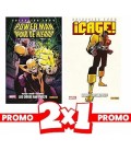 PACK CAGE 2X1 ¡CAGE! DE GENDY TARTAKOVSKY Y POWER MAN Y PUÑO DE HIERRO