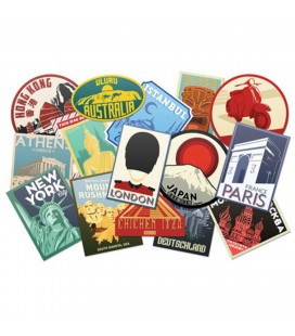 PEGATINAS DE VIAJE