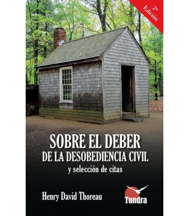 SOBRE EL DEBER DE LA DESOBEDIENCIA CIVIL Y SELECCION DE CITA
