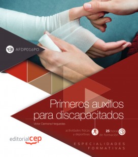 PRIMEROS AUXILIOS PARA DISCAPACITADOS ESPECIALIDADES FORMATIVAS
