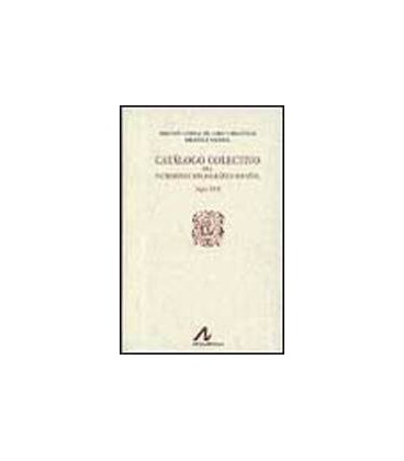 CATALOGO COLECTIVO DEL PATRIMONIO BIBLIOGRAFICO S XVII B CAN