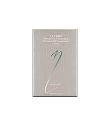 ISBD (G) DESCRIPCION BIBLIOGRAFICA INTERNACIONAL NORMALIZADA GENERAL