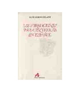 FORMACIONES PARASINTETICAS EN ESPAÑOL