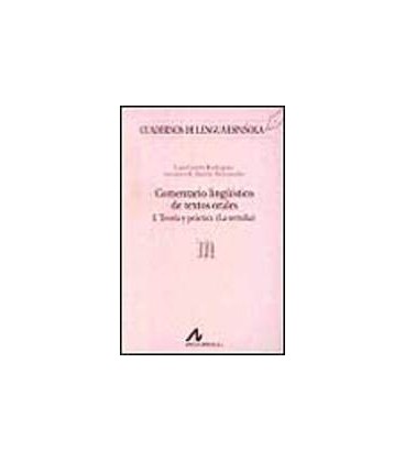 COMENTARIO LINGUISTICO DE TEXTOS ORALES I (M)