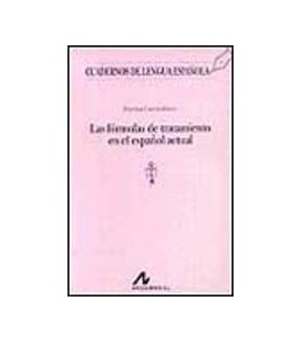 FORMULAS DE TRATAMIENTO EN EL ESPAÑOL ACTUAL (T)