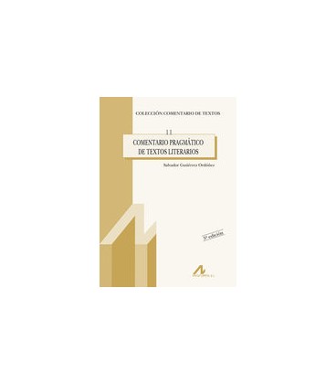 COMENTARIO PRAGMATICO DE TEXTOS LITERARIOS