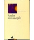 MANUAL DE TECNICA LEXICOGRAFICA