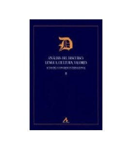 ANALISIS DEL DISCURSO LENGUA CULTURA VALORES (2 VOL)