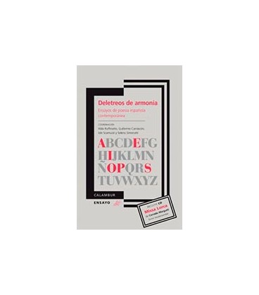DELETREOS DE ARMONIA ENSAYOS SOBRE POESIA ESPAÑOLA CONTEMPORANEA