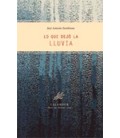LO QUE DEJO LA LLUVIA