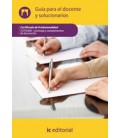 CORTINAJE Y COMPLEMENTOS DE DECORACION. TCPF0309 GUIA PARA EL DOCENTE