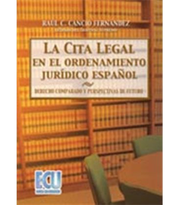 CITA LEGAL ORDENAMIENTO JURIDICO ESPAÑOL