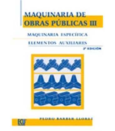 MAQUINARIA OBRAS PUBLICAS III 2ED