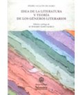 IDEA DE LA LITERATURA Y TEORIA DE LOS GENEROS LITERARIOS