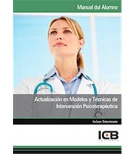 ACTUALIZACION EN MODELOS Y TECNICAS DE INTERVENCION PSICOTERAPEUTICA