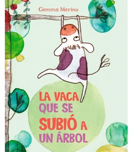 VACA QUE SE SUBIO A UN ARBOL