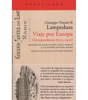 VIAJE POR EUROPA CORRESPONDENCIA 1925-1930