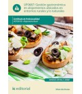 GESTION GASTRONOMICA EN ALOJAMIENTOS UBICADOS EN ENTORNOS RURALES