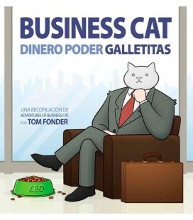 BUSINESS CAT DINERO PODER GALLETITAS