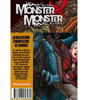 MONSTER X MONSTER (OBRA COMPLETA 3 TOMOS)
