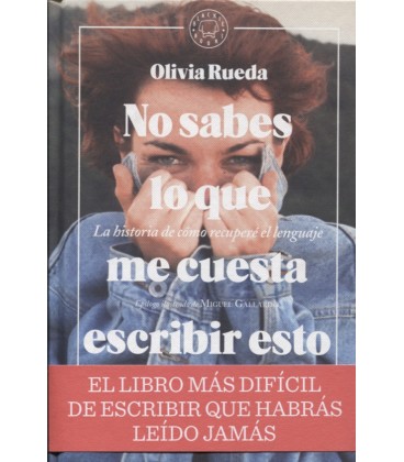 NO SABES LO QUE ME CUESTA ESCRIBIR ESTO