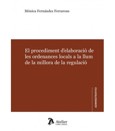 PROCEDIMENT D ELABORACIO DE LES ORDENANCES LOCALS A LA LLUM