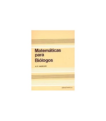 MATEMATICAS PARA BIOLOGOS