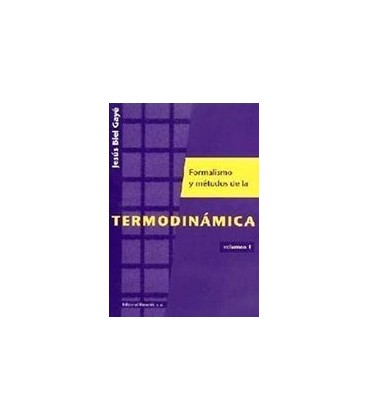 TERMODINAMICA 1 FORMALISMOS Y METODOS